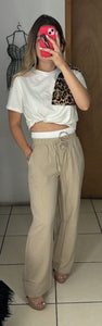 Pantalón Beige