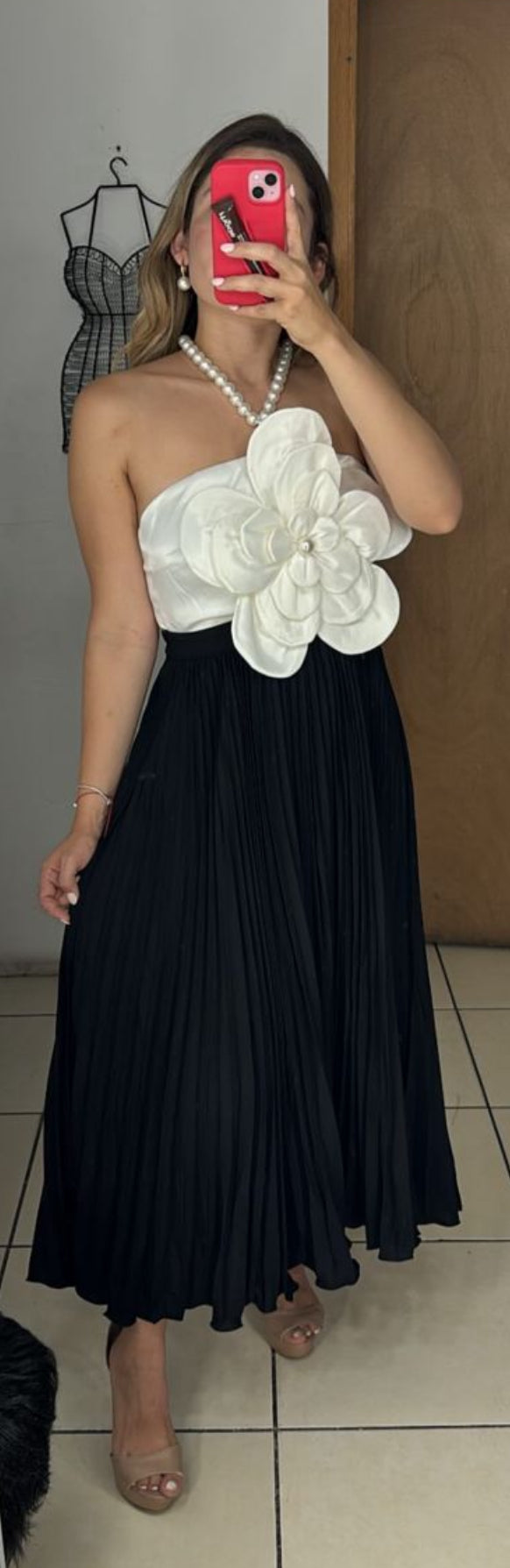 Vestido Flor Blanca